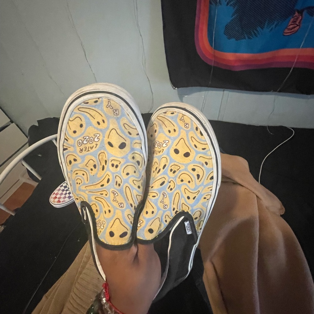 Later 2020 edition vans. Size 8 women’s